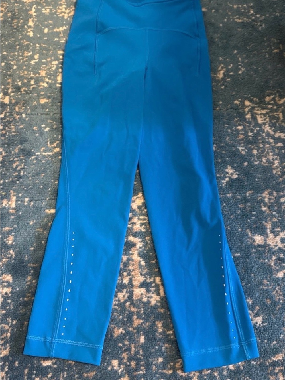 lululemon athletica Bright Blue Track Capri Joggers